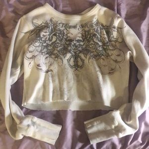 Cropped Y2K long sleeve